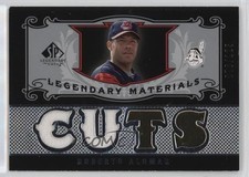 2007 SP Legendary Cuts Materials Dual 73/125 Roberto Alomar #LM-RA HOF 0d8