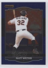 2008 Razor Signature Series Metal Blue /25 Matt Wieters #BA-MW 1h8