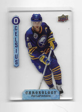 2018-19 UD Chronology 0 Celsius Pat LaFontaine Acetate Card # 0C-36 (18-19)