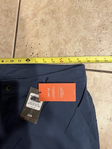 Mountain Hardwear Mens Pants 38x30 Blue AP Pant UPF 50 Hiking Utility Camping - Picture 5 of 7