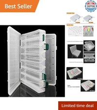 Durable Clear Fishing Lure Storage Case - 14 Slots for Efficient Organization