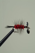 Pistol Pete Hi-Country Fishing Flies, Size 10, Red