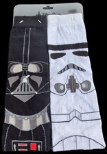 Disney Parks Exclusive Star Wars Socks Iconic Darth Vader  Stormtrooper