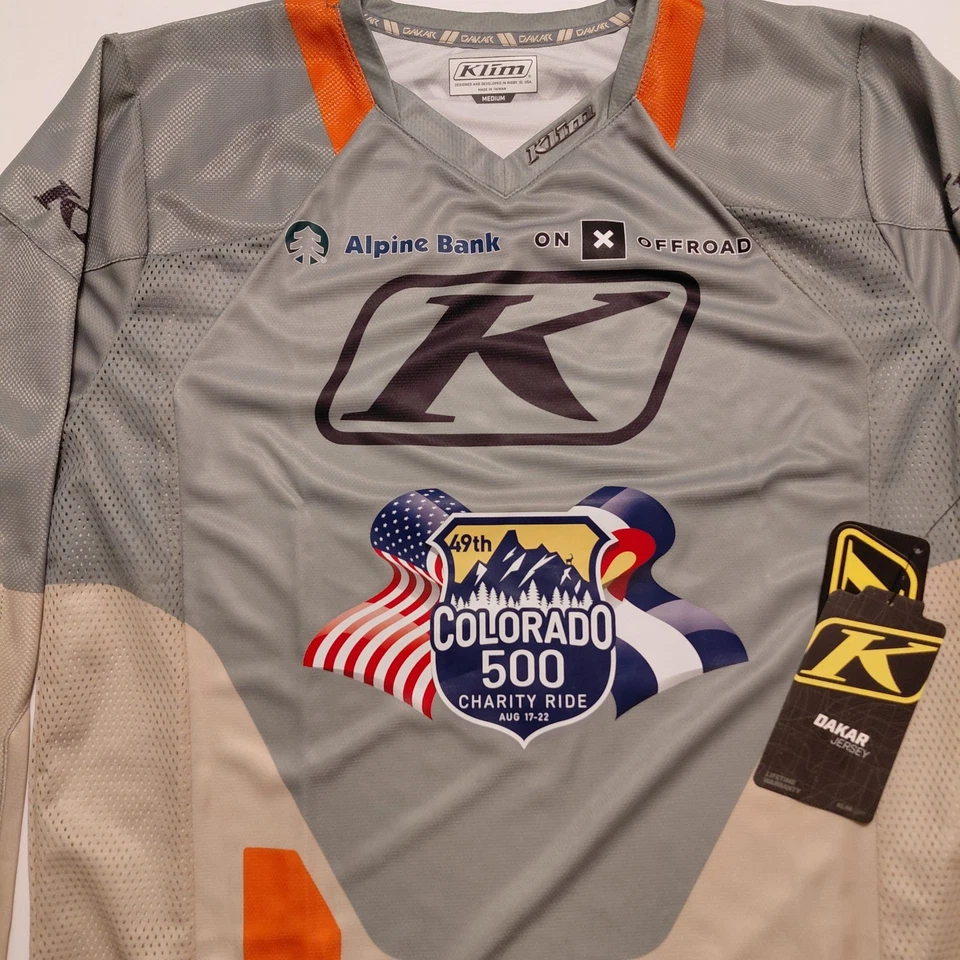 KLIM Dakar Jersey Off-Road MX Equipo para moto de cross, ventilado, tamaño ligero mediano nuevo con etiquetas Foto 2 de 4