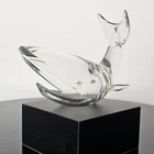 Whale Sculpture Attributed to Paul Schulze for Steuben