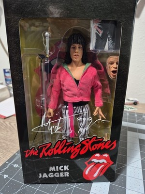 The Rolling Stones Mick Jagger (1975) 8  Clothed Action Figure NECA 07756