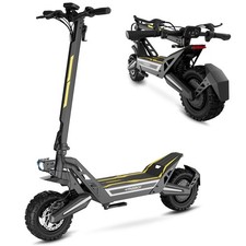 1200W Electric Scooter 34 MPH, 31-Mile Range, 11" Pneumatic Tires, Dual Brakes
