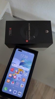 Huawei Mate 40 Pro 256GB 8GB Schwarz Dual-SIM 5G NOH-NX9 EMUI
