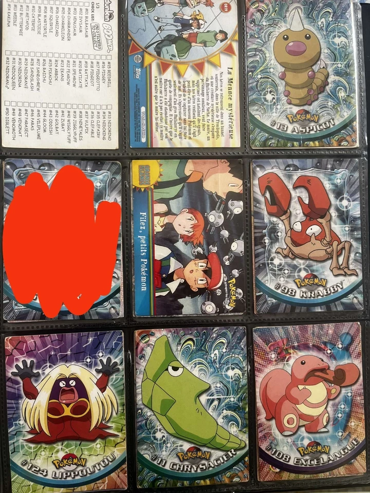 Lot De cartes topps pokémon - Photo 3/3