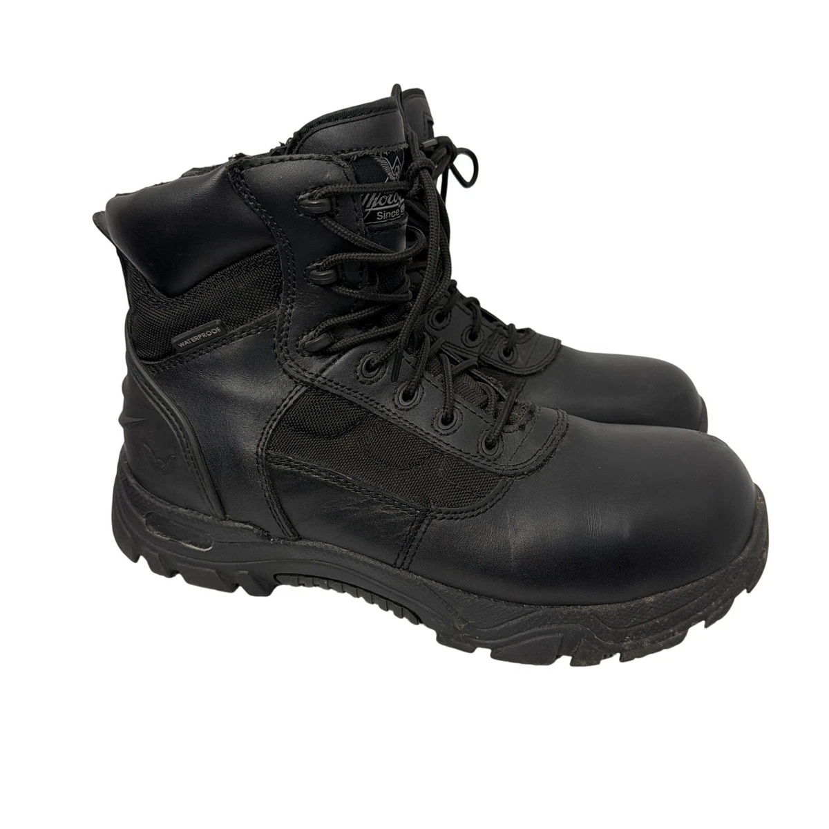Thorogood Men’s Size 9.5M Deuce Comp Toe Waterproof Tactical Zip Boots 804-6190 Thorogood Men main image 3