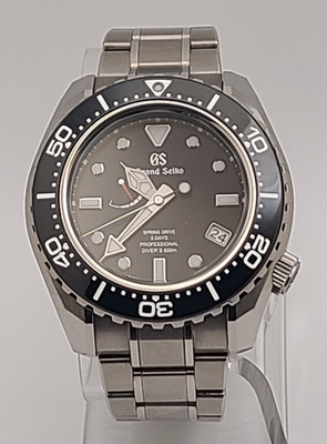Grand Seiko SLGA001 Titanium Spring Drive Diver Sport 700 LE 00X/700 Full Set