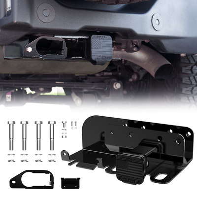 #ad For 2021 2025 Ford Bronco 2quot; Steel Trailer Tow Hitch Receiver W Cover Class 3 $45.32