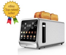Toaster 4 Slice, Digital Smart Toaster with Touchscreen, Memory Function