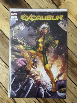 EXCALIBUR #1 - Exclusive Jay Anacleto Trade Dress Variant - Rogue, Gambit