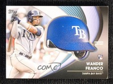 2022 Topps Series 2 Batting Helmet Commemorative Relics Wander Franco 02d2