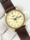 Vintage Seiko SQ Gold Plated Quartz Mens Watch
