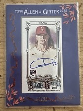 Caden Dana #MA-CDA Prices | 2025 Topps Allen and Ginter Framed