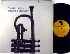 WESTMINSTER GOLD 1974 Winds Works for POULENC & STRAVINSKY Melodiya WGS-8259