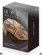Hanayama News Puzzle - Challenging Brain Teaser for Puzzle Lovers & Great Gift!