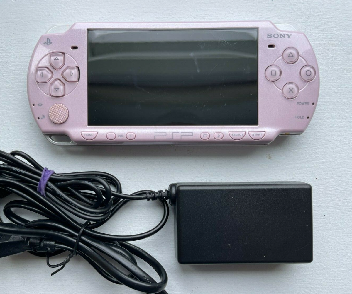 Sony PSP 2000 OEM console - Rose Pink + Memory Card 4GB + Charger