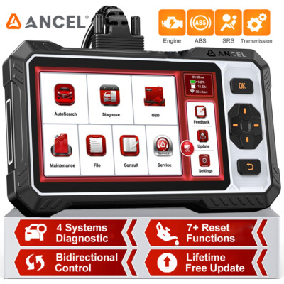 ANCEL FX6000 Profi KFZ OBD2 Diagnosegerät Auto Scanner Fehler Auslesegerät EUC