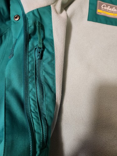 Chaqueta Cabelas Para Hombre Seca Plus Carcasa Suave Algas Talla M Nueva Sin Etiquetas - Imagen 5 de 13