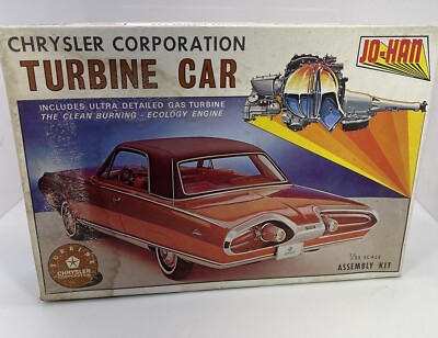 JO-HAN CHRYSLER TURBIN CAR 1/25 スケール JOHAN 1964 Chrysler Turbine Car EZ-Build Kit 1/25 | eBay