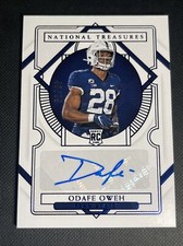 2021 National Treasures Collegiate Odafe Oweh Auto 48/75 Ravens Rookie