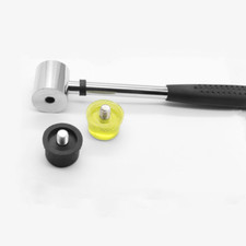 25mm-45mm Double Faced Rubber Hammer Nylon Head Tile Window Glazing Mallet Tools