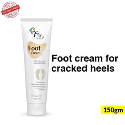 Fixderma 5% Milchsäure, 15% Urea, 3% Glycerin, Fußcreme 150ml