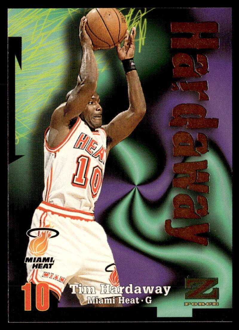 1997-98 Skybox Z-Force Tim Hardaway #10 Miami Heat