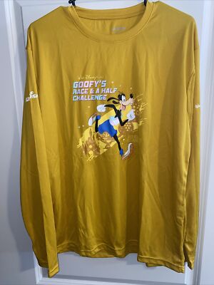 Run Disney 2022 Goofy's Race & a Half Challenge Size Large