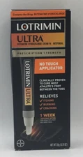 Lotrimin Ultra No-Touch Applicator Anti-Fungal Cream, 20g Exp 12/25