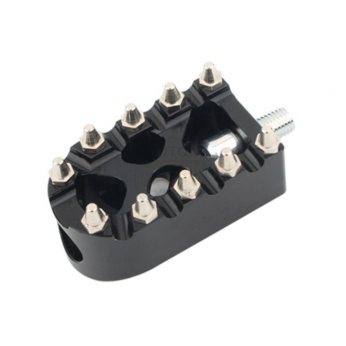 CNC MX Style Foot Pegs Shifter Peg Pedals For Harley Touring Dyna Softail Bobber - Picture 8 of 15