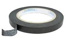 Black Textured Paper Pickup Tape for humbucker & single coils - 12mm x 43 yds  