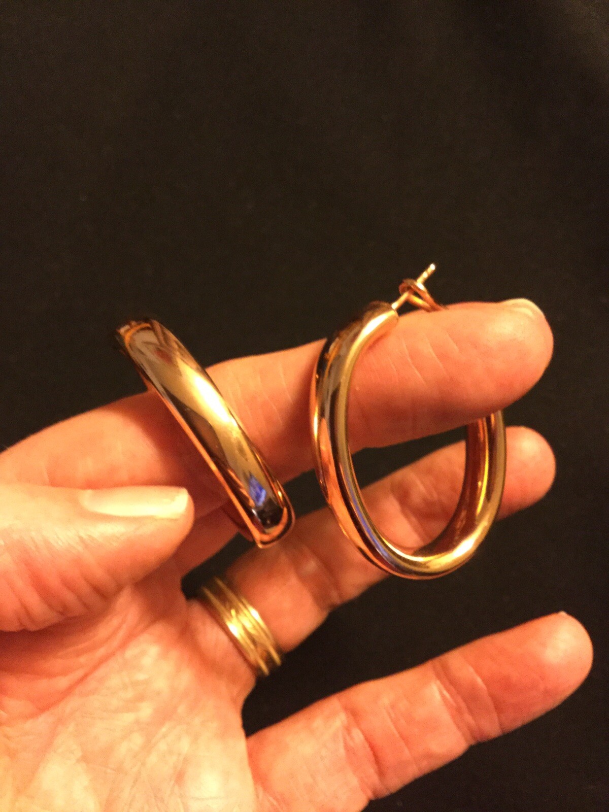 Milor Italy Bronze Hoop Earrings Women's Classic Fashion Jewelry eBay
