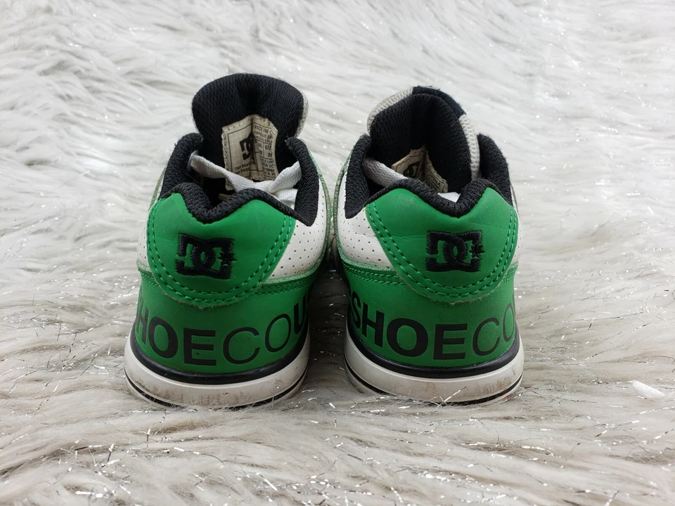 Zapatillas DC SHOES Pure Verde Blanco Negro Juvenil Talla 11/28 Foto 4 de 4