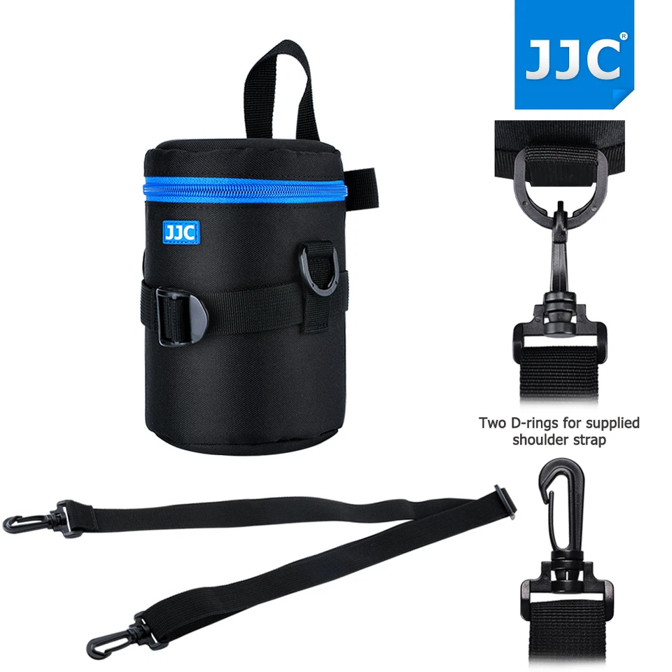 Bolsa de lente de lujo 80x155 mm para lente Nikon Canon Sony Fujifilm Tamron Foto 2 de 4