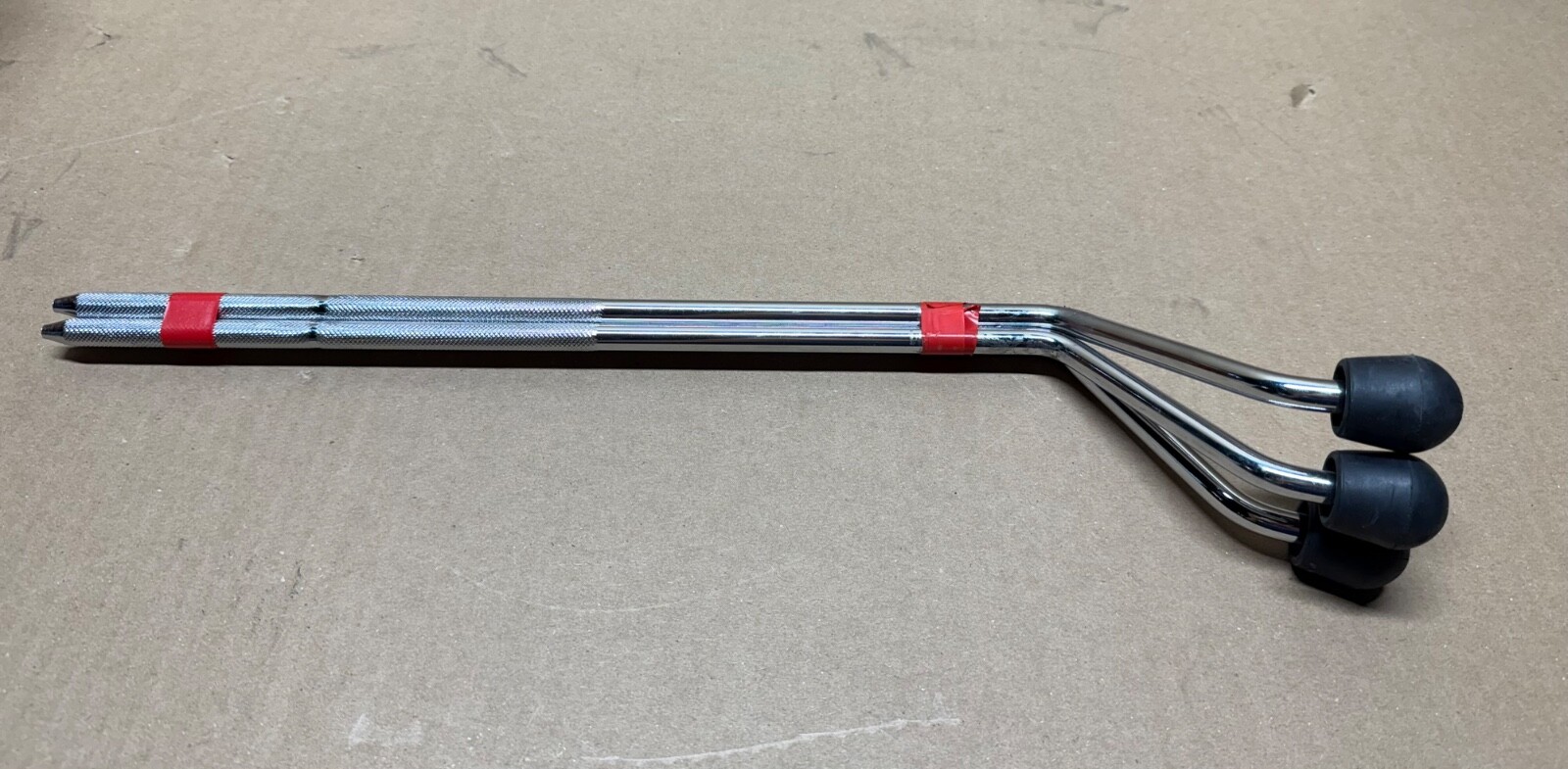 YAMAHA STAGE CUSTOM BIRCH AMBER 4 PIECE DRUM SET (SHELLS ONLY) W/ FLOOR TOM LEGS