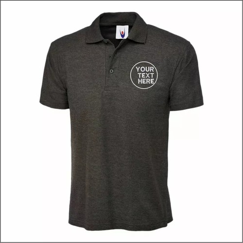 Polo bordado personalizado Uneek UC101 texto personalizado ropa de trabajo polo T - Imagen 6 de 20