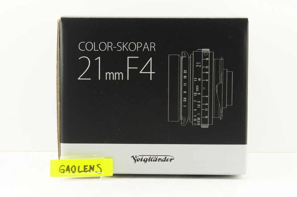 US Duty Paid Voigtlander Color-Skopar 21mm F/4 P MF Lens VM for Leica M New - Image 4 of 4