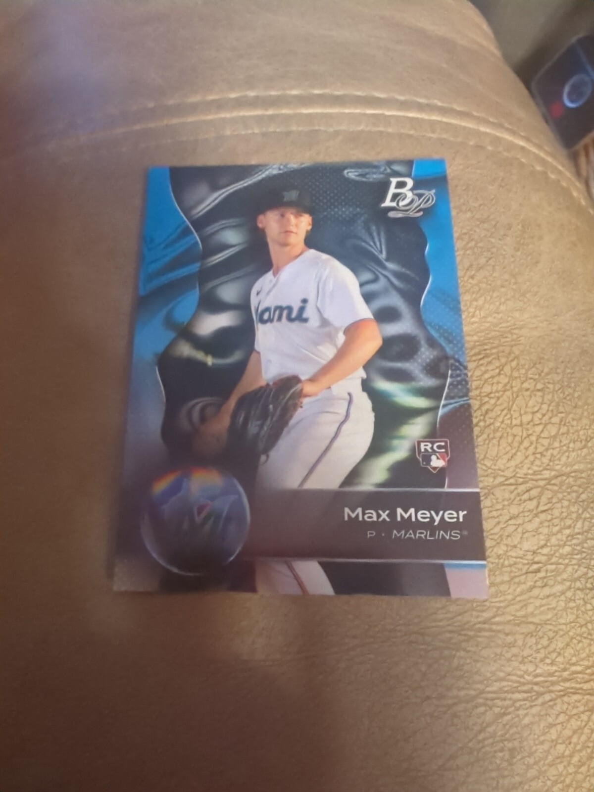 2023 Bowman Platinum Base | #14 | Max Meyer | RC | Miami Marlins