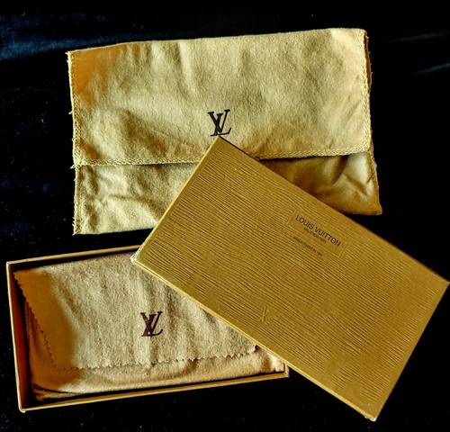Vintage LOUIS VUITTON Embossed Gift Box Madison Fondee en1854 France Brown  | eBay