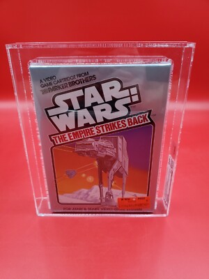 CAS 80+ 1982 STAR WARS ESB FOR ATARI & SEARS GAME SYSTEMS GRADED SEALED