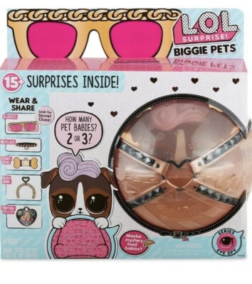 LOL Biggie SURPRISE D.J K9 15+ SURPRISES babies EYE SPY series