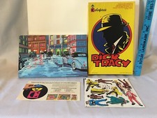 Original Vintage 1990 Dick Tracy Movie Colorforms Stick Like Magic Complete