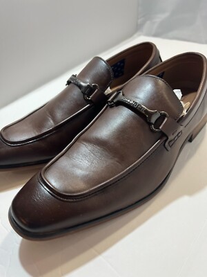 Tommy Hilfiger Mens Brown Solid Slip-On Senner Bit Comfort  display picture 1
