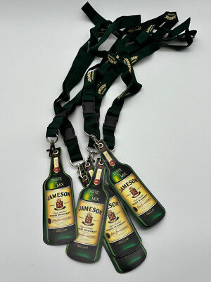 5x Jameson Whisky Lenyard Schlüsselband Keyholder