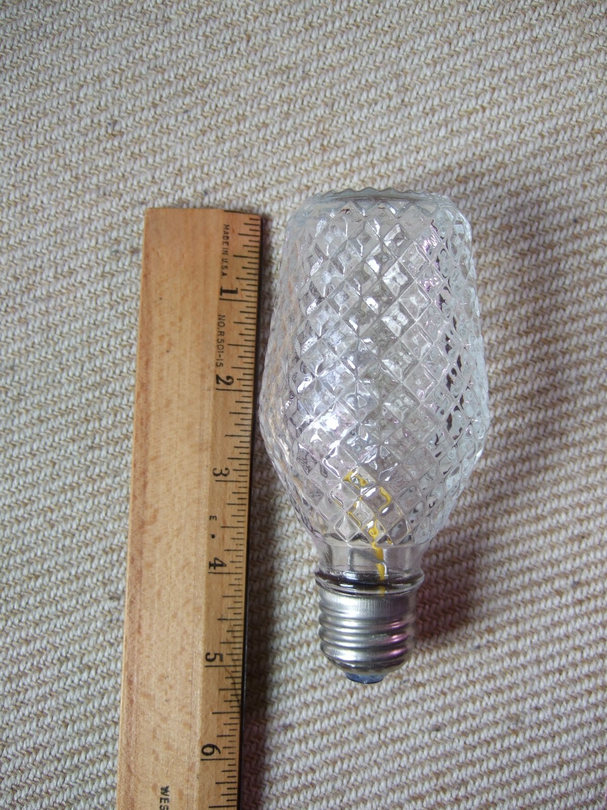 Westinghouse 05005 60 Watt SpectraLite Halogen SL- 19 Cut Glass Light Bulb