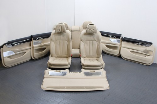 Org BMW 7er G11 Innenausstattung Leder Sitze Komfortsitz Massage Memory Beige